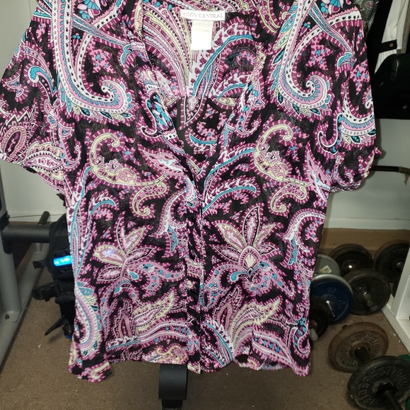 Body Central jr's sz large top READ DESCRIPTION - Picture 2 of 5